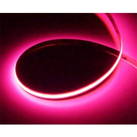   Ecolight COB Led Szalag, 9W/m,480 led/m, 4000K, 12V, 480lm/m, SMD5050, IP20, 5 méter, Rózsaszín