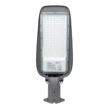   Ecolight LED prémium utcai világító 100W, 4000K, 13000lm, 130lm/W, 220-240V, IP65, szürke