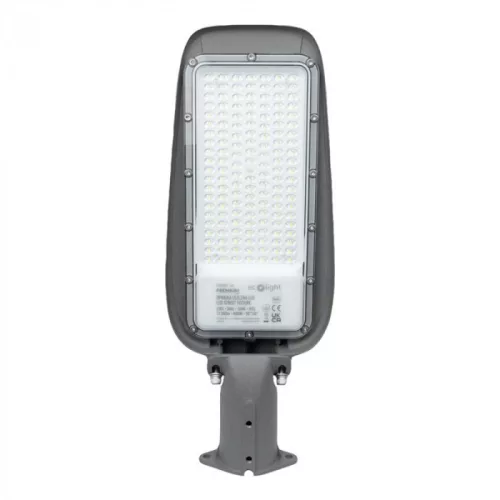 Ecolight LED prémium utcai világító 100W, 4000K, 13000lm, 130lm/W, 220-240V, IP65, szürke