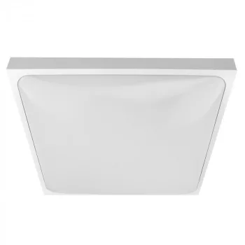   Ecolight LED mennyezeti lámpa, 2XE27, IP20, nényzet, fehér