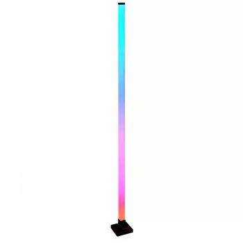  Ecolight RGB állólámpa, 10W, USB, 125×125×1500mm, zenélő, TUYA Smart funkcióval, fekete
