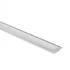   Ecolight Aluminium led profil, átlátszó fedővel, süllyesztett, 2 méter,