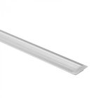 Ecolight Aluminium led profil, átlátszó fedővel, süllyesztett, 2 méter,