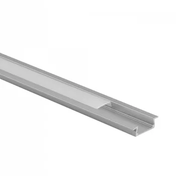 Ecolight Aluminium LED profil, opál fedővel, 2 méter