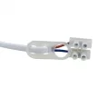 Ecolight E27 foglalat 15cm ideiglenes kábellel, fehér