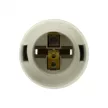 Ecolight E27 foglalat 15cm ideiglenes kábellel, fehér