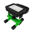 Ecolight Led Hordozható Reflektor PN-A1 akkumulátorral,10W,5000K,5VDC 1A,IP54,800lm,IK07,Fekete/Zöld