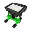 Ecolight Led Hordozható Reflektor PN-A2akkumulátorral,20W,5000K,5VDC 1A,IP54,1600lm,IK07,Fekete/Zöld