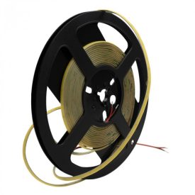   Ecolight COB Led Szalag, 7W/m,480 led/m, 4000K,  5mm széles, 12V, 560lm/m, SMD5050, IP20, 5 méter