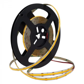   Ecolight COB Led szalag, 12W/m, 1320lm/m, 3000K, IP20, 12V, 5m