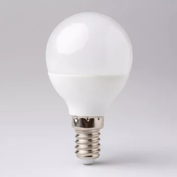   Ecolight Led Fényforrás, 10W, E14, 4000K, 900lm, 180°, Kisgömb, opál