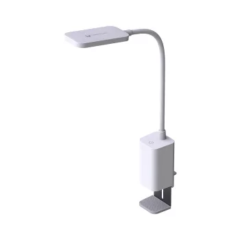   FLB-10, TelForceOne,Forever Light 2in1,asztali/asztalhoz rögz.LED lámpa, 6W,4000K,170X50X380mm,Fehér,KRISTEN