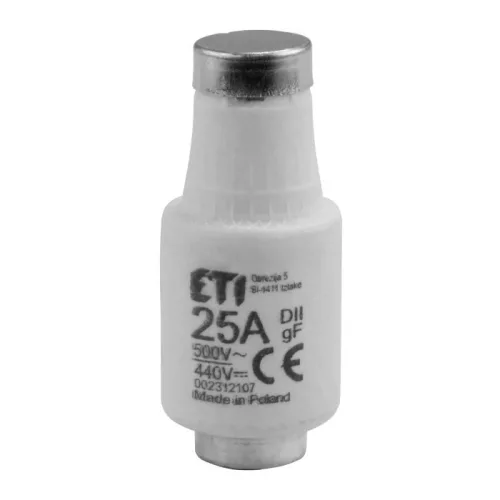 ORNO biztosítékbetét, WTS, 2 db, 500V, 25A, 4,9W