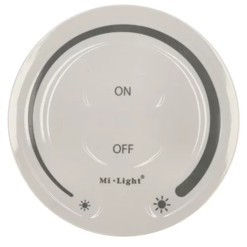Mi-Light - FUT087W - Dimmer Fali LED szalag fényerő szabályzó panel: elemes - fehér