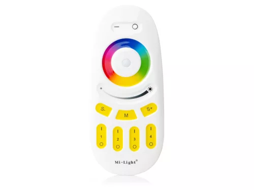 Mi-Light - FUT096 - Group Control RGBW csoport (zóna) távirányító RGB+fehér LED szalaghoz, sárga