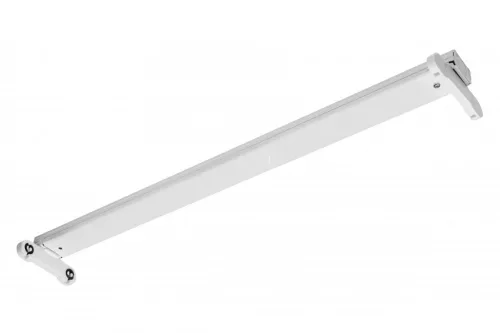 G-TECH lineáris lámpa OSL SLIM-2x120 T8 LED-J, G13, AC220-240V, 50/60Hz, IP20, felszíni szerelés , fehér házzal