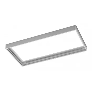   Felületre szerelhető LED panel keret 30x60 cm (KING, PRINCE, INNOVO), csavarok nélkül, fehér színben