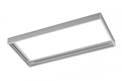 Felületre szerelhető LED panel keret 30x60 cm (KING, PRINCE, INNOVO), csavarok nélkül, fehér színben
