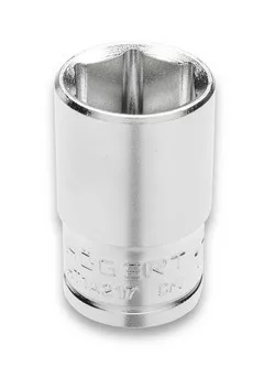 Dugókulcs 1/2", metrikus hatszögletű, CrV acél, 10 mm DIN 3124