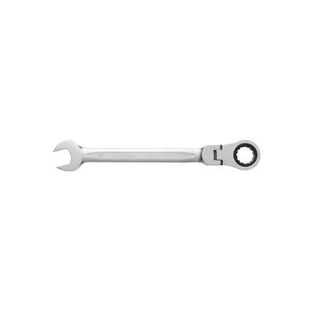   Kombinált racsnis kulcs hajlékony fejjel, CrV acél, 11 mm, 72T