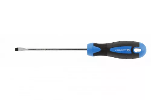 6x100 mm-es hornyos csavarhúzó, S2 acélból