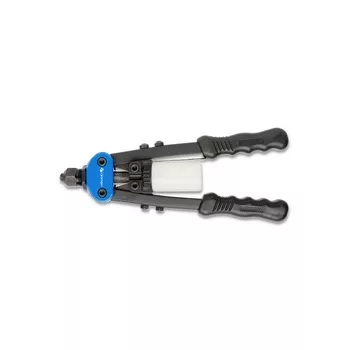   Kétkezes szegecselő 250 mm, öt cserélhető orrnyereg, max. 4,8 mm