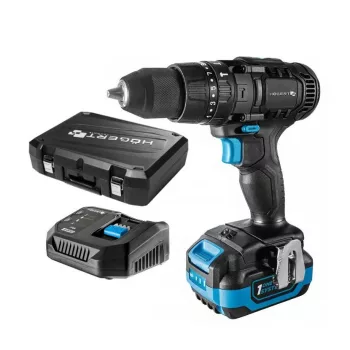   AKKUS ÜTVEFÚRÓ 50 Nm 18V + AKKUMULÁTOR 2.0 18V + TÖLTŐ 4A 18V + BMC