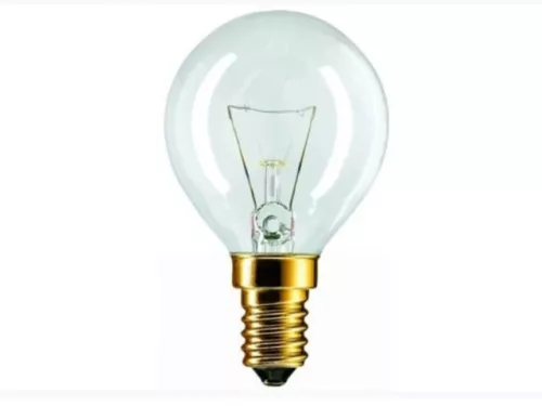 Reziszta kisgömb izzó, 60W, E14