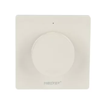   Mi-Light -K1W - Fali LED fényerőszabályzó, forgatógombos, fehér