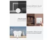 Mi-light - K2W - Dimmer Fali LED szalag fényerő szabályzó panel (CCT): elemes - fehér