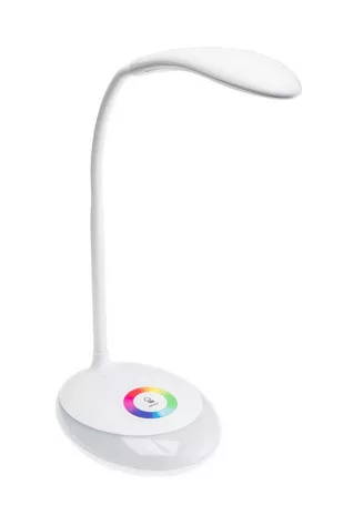 Íróasztali lámpa GALACTIC LED, 3W, 120lm, 5V DC, 4000K, RGB, dimmelhető, USB töltés, fehér színű lámpatest