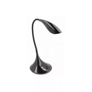   LED asztali lámpa HALLEY 8 W, 500 lm, AC220-240V, 4000K, 3-srep dimmelés ,PF>0,5, Ra>80, fekete színű