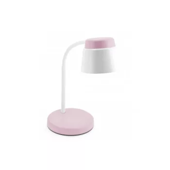   LED asztali lámpa HELIN 6W, 350lm, AC220-240V, 3-CCT, PF> 0,5, RA>80, rózsaszínű