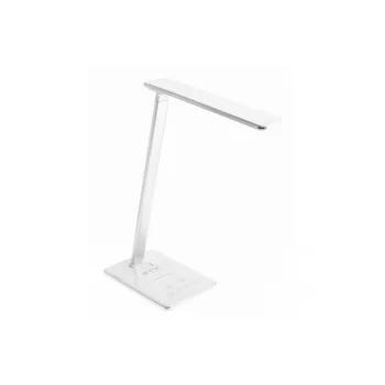   LED asztali lámpa TRITTON 6W, 340lm, AC220-240V, 4-CCT, vezeték nélküli töltés, USB, PF>0,5, RA>80, fehér