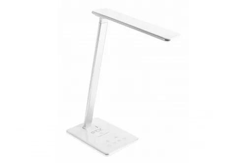 LED asztali lámpa TRITTON 6W, 340lm, AC220-240V, 4-CCT, vezeték nélküli töltés, USB, PF>0,5, RA>80, fehér