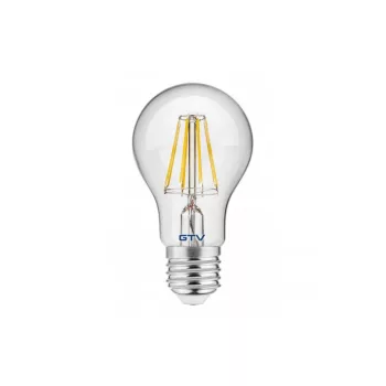   LED fényforrás 8W, A60, E27, 4000K FILAMENT, AC220-240V/ 50-60Hz, RA>80, 360°, 800 lm