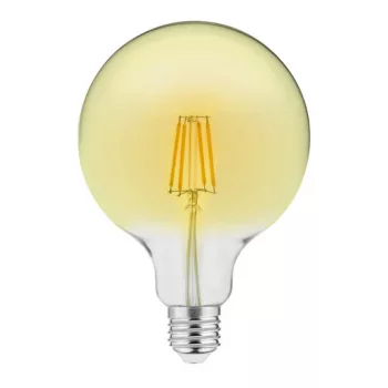   LED fényforrás 4W, G125, E27, 3000K FILAMENT VINTAGE, AC220-240V, sugárzási szög 360°, 400lm, 43mA