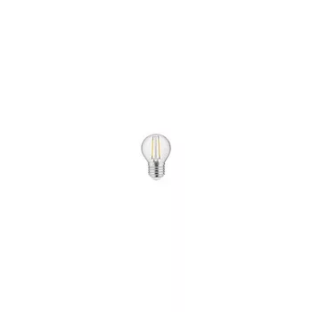   LED fényforrás 2W, G45, E27, 3000K FILAMENT, AC220-240V, sugárzási szög 360°, 200lm, 22 mA