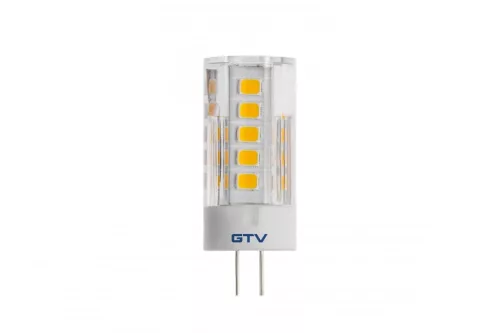 LED fényforrás 3,5W, G4, 4000K, 3000K, G4, 3,5W, 12 VDC, fényszög 360°, 320lm