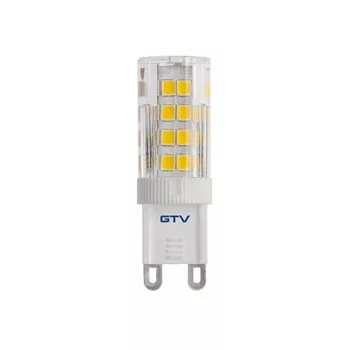   LED fényforrás 3,5W, G9, 3000K, SMD 2835, AC220-240V, fényszög 360°, 320lm, 38mA
