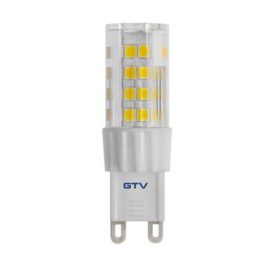   LED fényforrás5W, G9, 3000K, SMD 2835, AC220-240V, sugárzási szög 360°, 420lm, 43mA