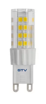 LED fényforrás5W, G9, 3000K, SMD 2835, AC220-240V, sugárzási szög 360°, 420lm, 43mA
