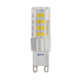   LED fényforrás5W, G9, 4000K, SMD 2835, AC220-240V, sugárzási szög 360°, 420lm, 43mA