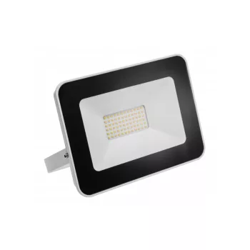   LED-es reflektor iLUX, 30W, 2400lm, 6000K, AC220-240V, 50/60 Hz, PF>0,9, RA>80, IP65, 120°, fehér színű keret