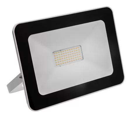 LED-es reflektor iLUX, 50W, 4000lm, 6000K, AC220-240V, 50/60 Hz, PF>0,9, RA>80, IP65, 120°, fehér keretben