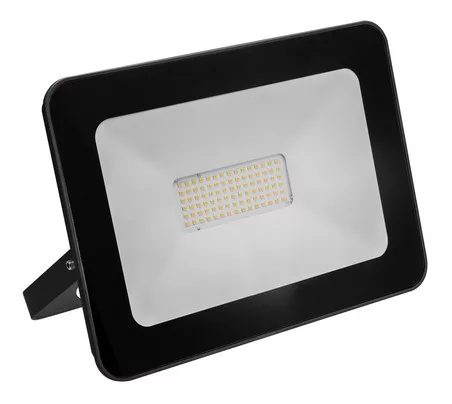LED-es reflektor iLUX, 100W, 8000lm AC220-240V, 50/60 Hz, PF>0,9, RA>80, IP65, 120°, 6400K, fekete keret
