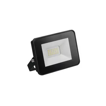  LED-es reflektor iLUX, 10W, 800lm, 6000K, AC220-240V, 50/60 Hz, PF>0,5, RA>80, IP65, 120°, fekete keret