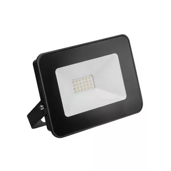   LED-es reflektor iLUX, 20W, 1600lm, 6000K, AC220-240V, 50/60 Hz, PF>0,5, RA>80, IP65, 120°, fekete keret