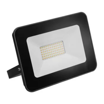   LED-es reflektor iLUX, 30W, 2400lm, 6000K, AC220-240V, 50/60 Hz, PF>0,9, RA>80, IP65, 120°, fekete keret