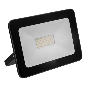   LED-es reflektor iLUX, 50W, 4000lm, 6000K, AC220-240V, 50/60 Hz, PF>0,9, RA>80, IP65, 120°, fekete keret